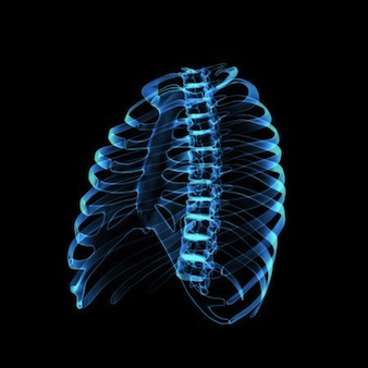 22. Abdomen fuerte gracias a un tórax suave.